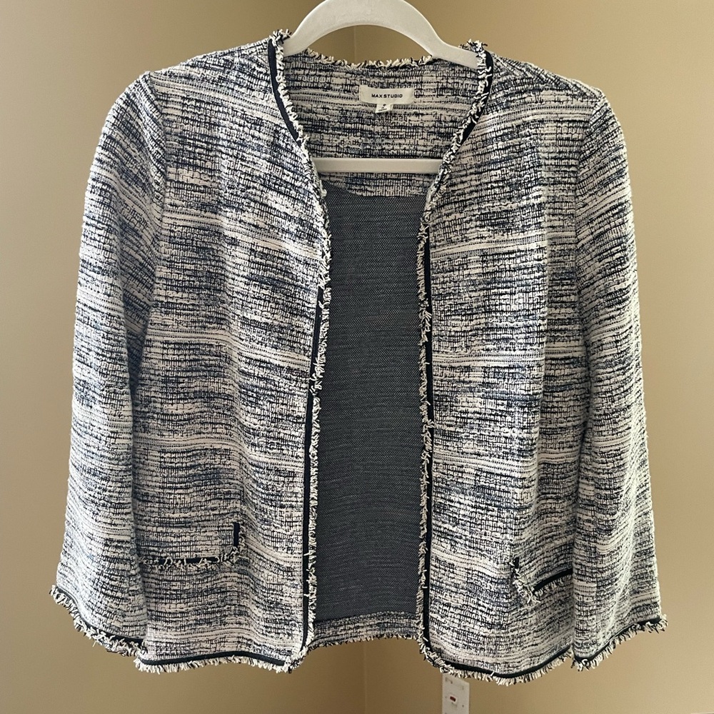 Tweed summer blazer